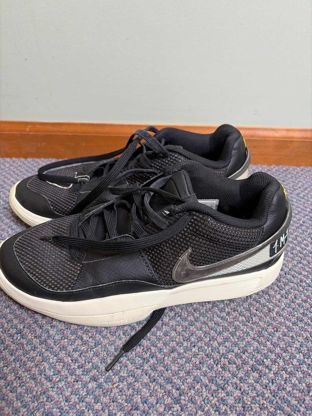 Nike Mens JA 1 Fly Basketball Shoes Black DR8785-002 Size 9